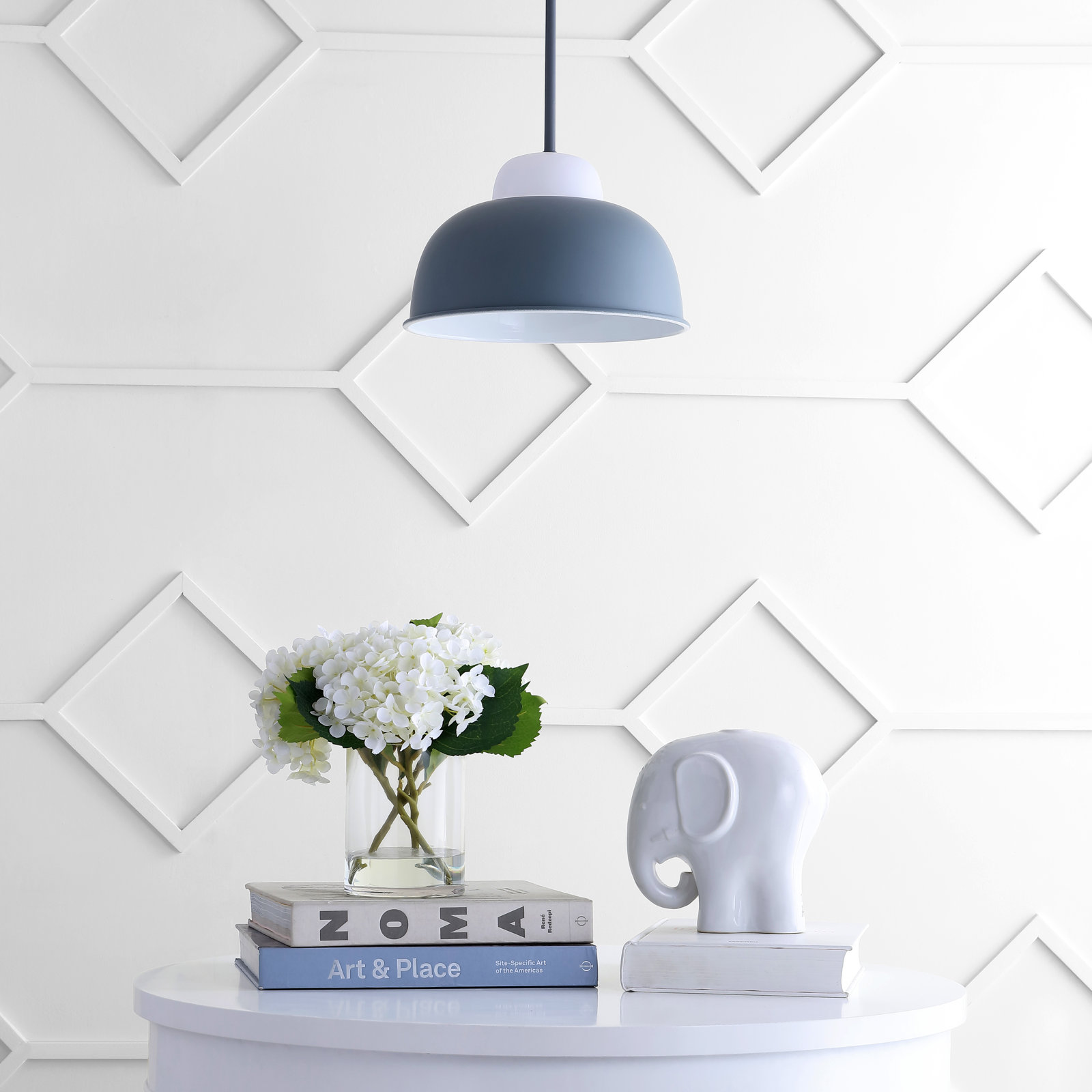 Damarion Single Light Metal Dimmable Pendant