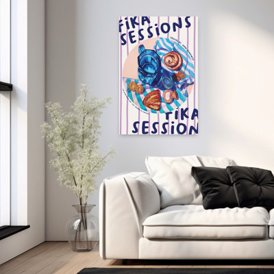 Summer Picnic Fika Fruit Summer Wall Art