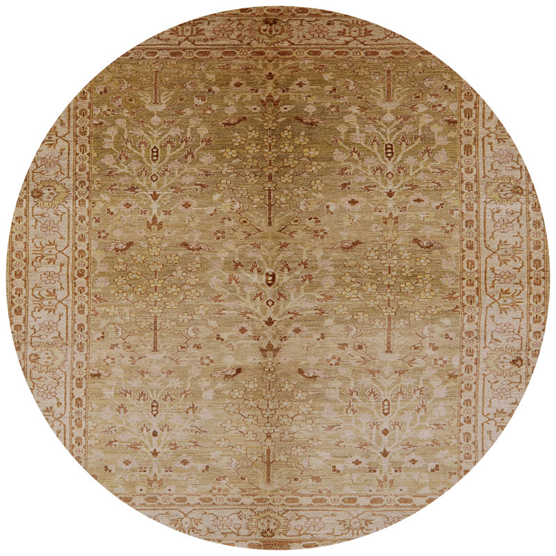 Hagop Oriental Indoor Rug, Round 8'