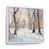 White Floater Framed