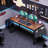31" Computer Desk with Metal Frame, Waterproof Surface & Storage Bag – Ideal for Office Use-958896038-958896043