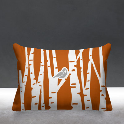 Outdoor Reversible Throw Pillow