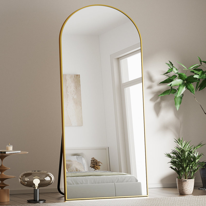 Dronfield Arch Mirror, Gold, 71" x 30"