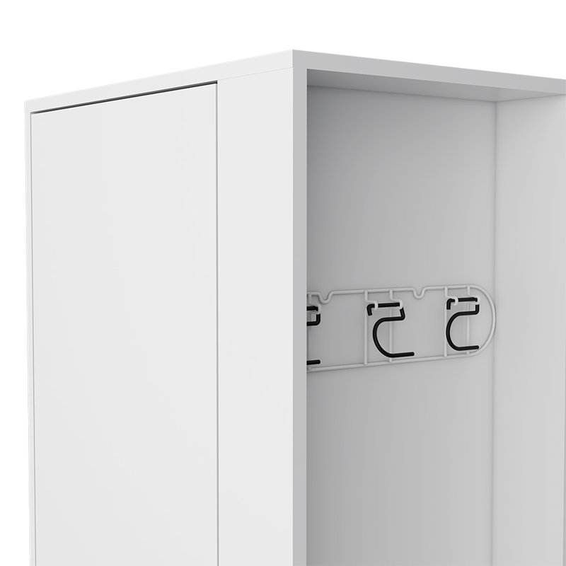 Rekesha Storage Cabinet, Manika, White, Width X 21,10