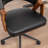 Bryonie Faux Leather Swivel Office Chair-375890460