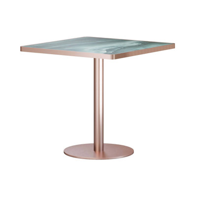 Compact Dining Tables (table Only, No Chairs, Complete With Top And Legs), Sintered Stone Marble Modern Small Kitchen