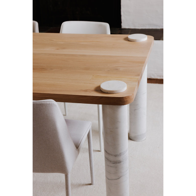 Ludo Marble Leg Dining Table