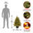 3ft. Hampton Spruce Tree with Clear Lights