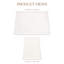 Royal Designs, Inc. BSO-756-14WH-2, abat-jour rectangulaire souple, (6 x 12) x (8 x 14) x 10, blanc, paquet de 2-1877671156-1877671154