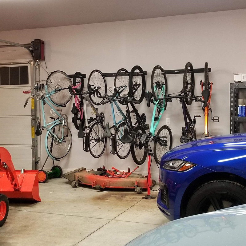 Metal Wall Mounted Bike Rack