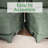 Loveseat Chenille Fabric Sofa, High - Quality Wood Frame, Resilient Sponge, Living Rooms, Reading Nooks-30443534