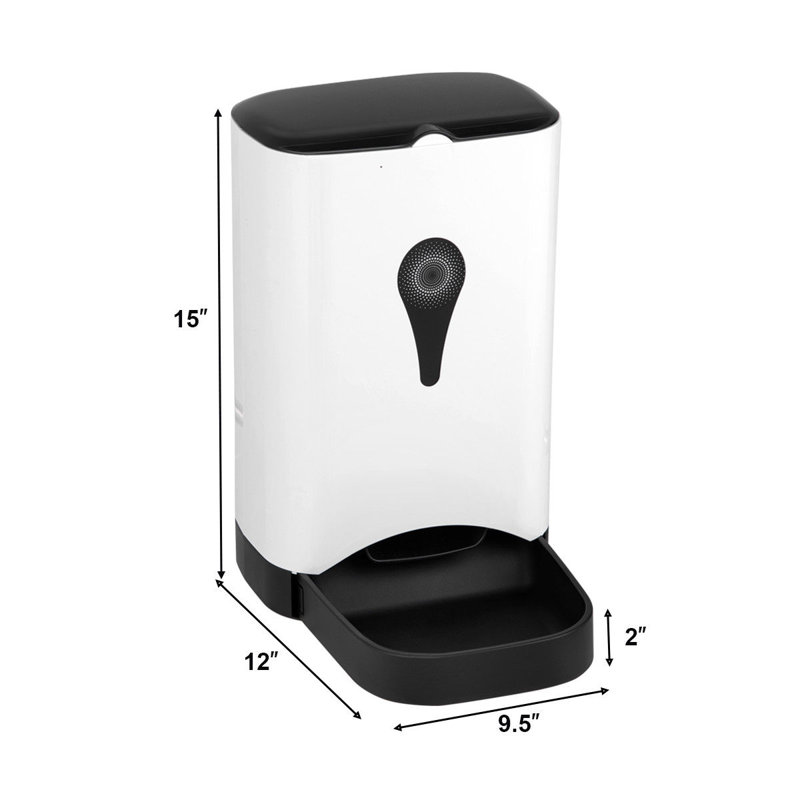 Mangeoire programmable automatique de minuterie de minuterie distributrice