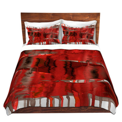 Polyester Abstract Duvet Cover