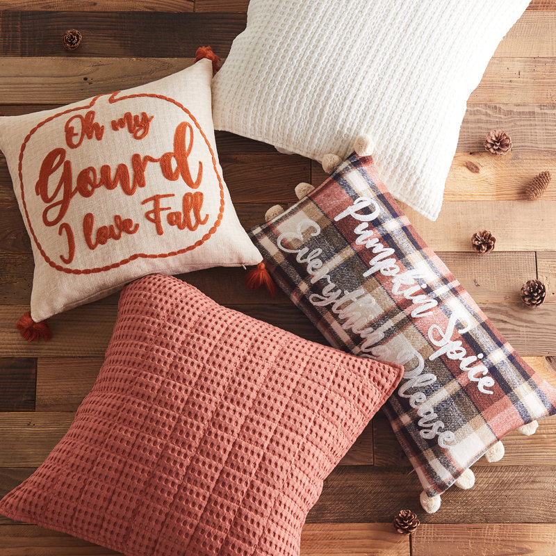 Pumpkin Spice Everything Pillow