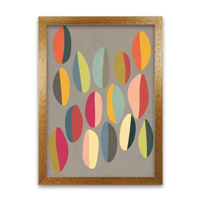 Mid Century Half Pebbles Original - Print