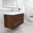 Cloude 42'' Single Bathroom Vanity with Acrylic Top-924724601