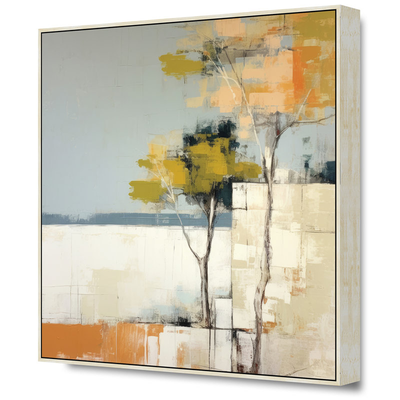 Landscape & Nature, 47" H x 47" W, Tan