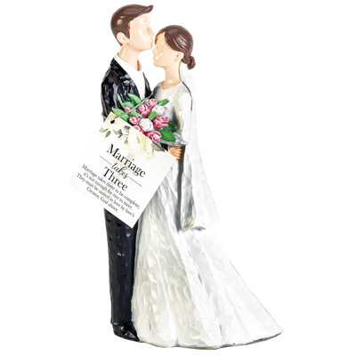 Figurine mariée et sol