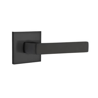 Emtek Helios Privacy (Bed & Bath) Door Lever with Rosette & Reviews