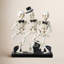 Décoration de table squelette 10,50 po H