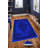 Stylish Woven Carpet (4 x 6 Feet), 100% Polyester, 0.3 in Pile Height | Antibacterial, Non-Slip PVC Dot Underside | Machine Washable, 3D Digital Printed Design | Perfect for Living Room, Bedroom & Office Decor-278134317