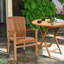 Greg Outdoor Teak Dining Armchair