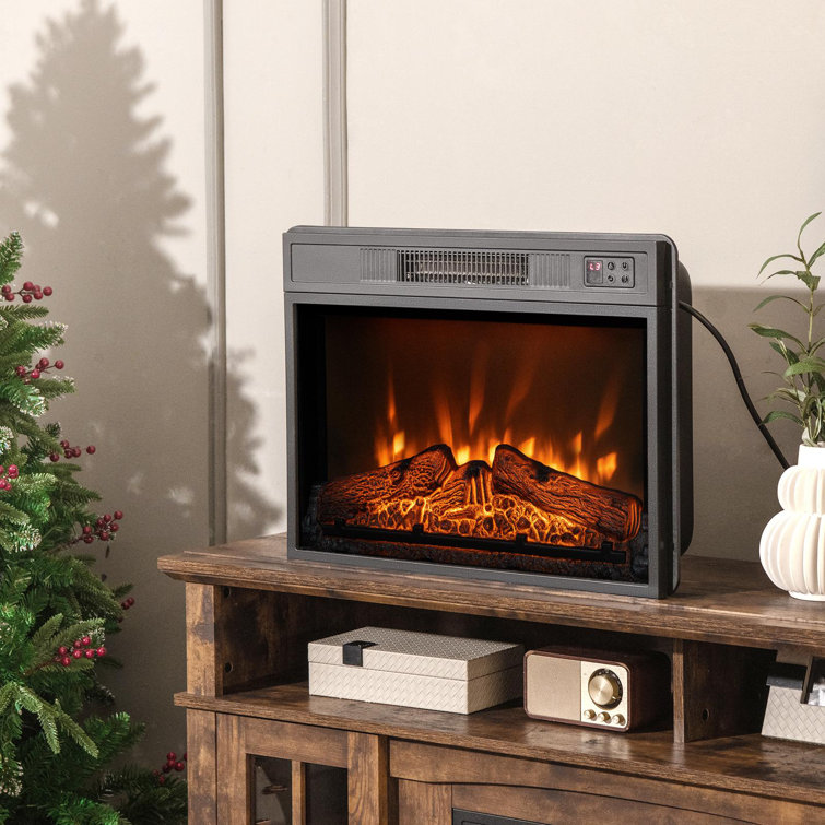 Hobscheid 24.17'' W Electric Fireplace Insert