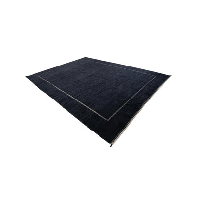 Kalmanovitz Black Rug