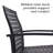 Patio Dining Set With Aluminum Frame Chairs-557731-557728