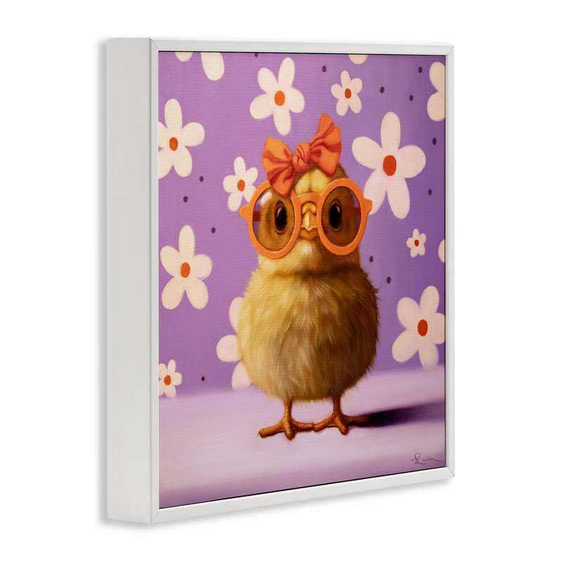 «Bow Peep Groovy Chick», estampe numérique, conception de Lucia Heffernan, H 17 po x l 17 po