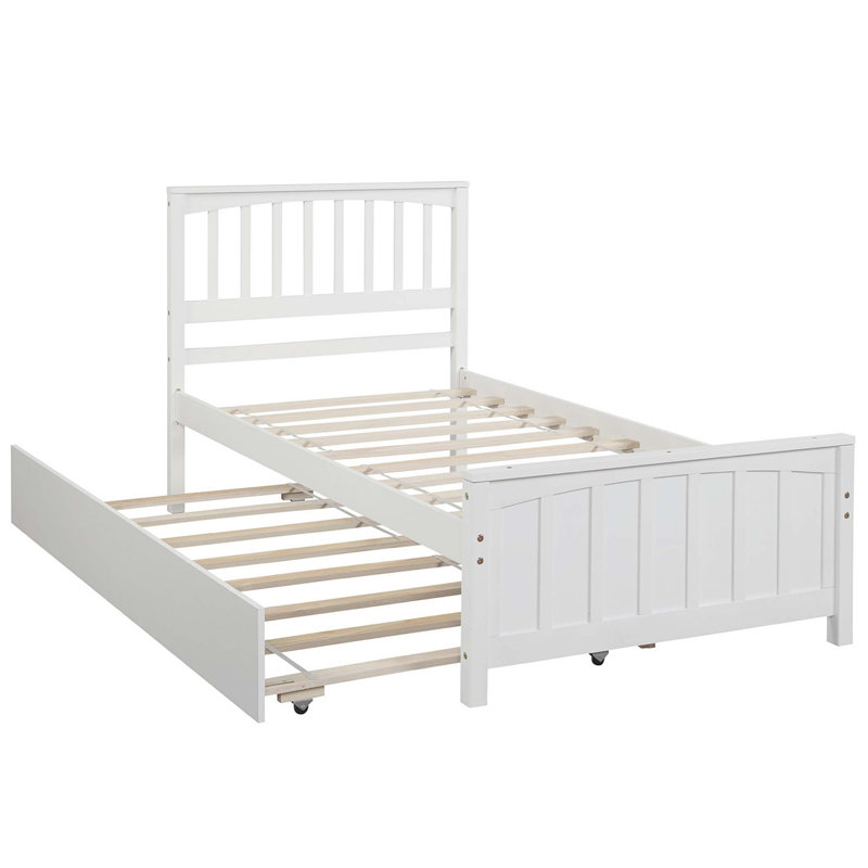 Platform Bed With Trundle