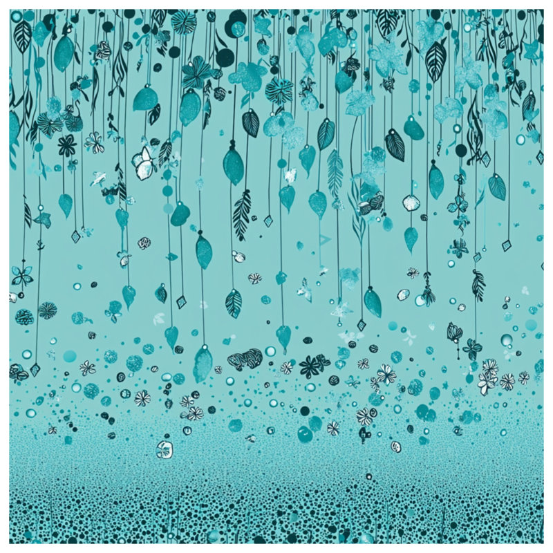 Rideaux floraux, voilages et voilages à motif floral - 1 panneau, 50" x 80" - 1 Panel, Blocage