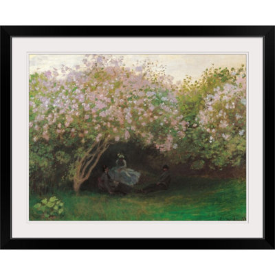 Claude " Lilacs. Gray Weather, 1872-1873. Musee D " by Claude Monet