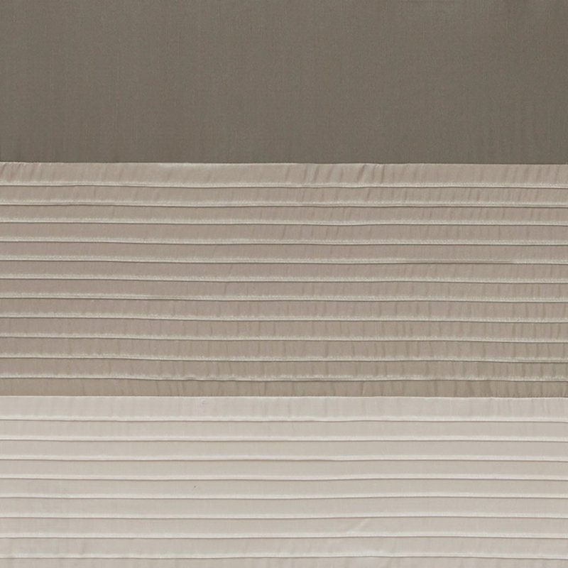 Panneau de rideau luxueux en polyester Pintuck, pièce unique pour un décor élégant et une intimité accrue, parfait pour n'importe quelle pièce.