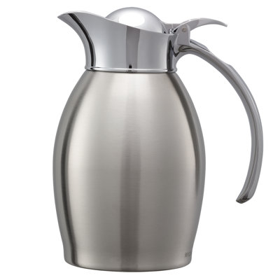 Stainless Steel Vacuum Insulated 2.5 Cup Flip Top Server
