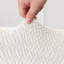 Housse pour fauteuil sans accoudoirs - Blanc - Extensible, amovible, spandex, protecteur de meubles