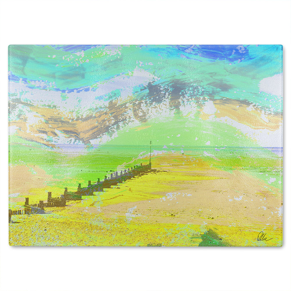 Beach Glass Chopping Board