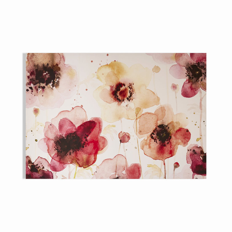 Art for the Home Painterly Blossoms Printed Canvas