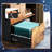 3-Drawer Wood File Cabinet, Mobile Lateral Filing Cabinet, Printer Stand With Open Storage Shelves For Home Office