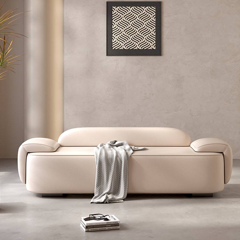 Banc avec revêtement, Beige