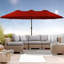 15X9Ft Rectangular Market Umbrella-1955745126