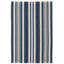 Irving Stripe Navy Handwoven Cotton Rug-1184217271