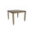 Huerfano Valley 8 - Person Solid Wood Top Four Leg Dining Set