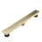 FirmBase 24" Brushed Gold linear grid drain-126309758