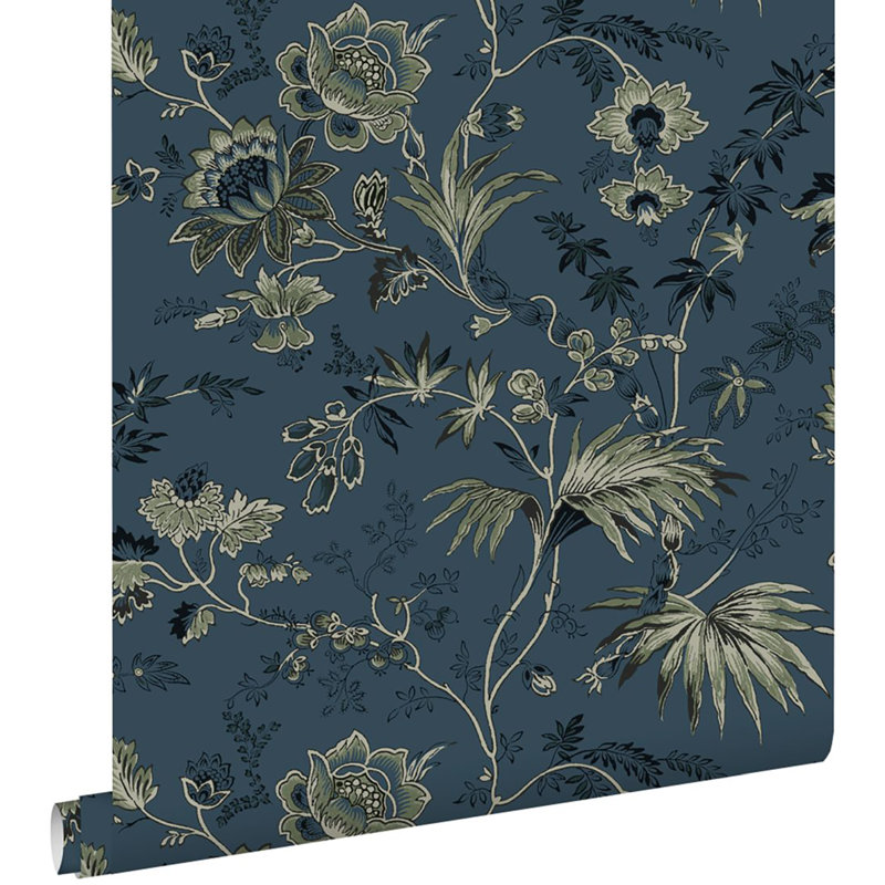 Tage Floral Double Roll, Blue