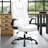 Loriece Ergonomic Executive Chair with Flip-up Armrests-268220831