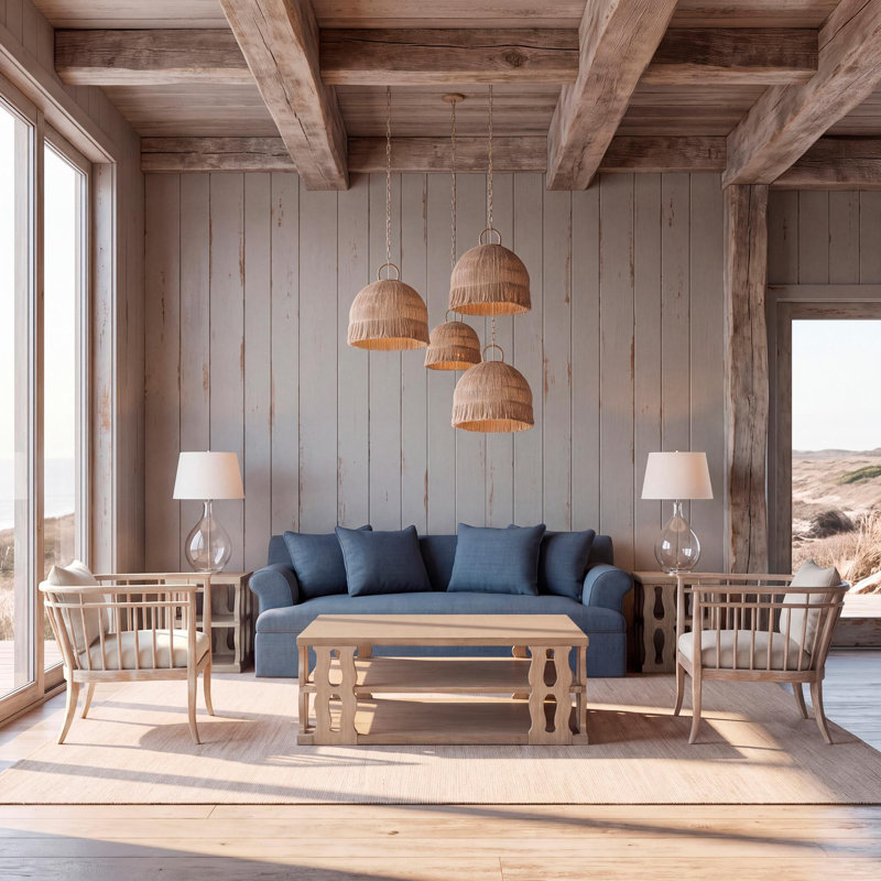 Montauk Cocktail Table, Driftwood