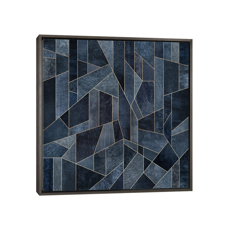 "Skyscraper I" par Elisabeth Fredriksson-impression d’art graphique, H 37 po x l 37 po x P 1,5 po, Pas de tapis