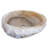 20'' Gray/Cream Stone Specialty Vessel Bathroom Sink