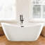 Ophelia 71" x 32'' Freestanding Soaking Acrylic Bathtub-1718900169